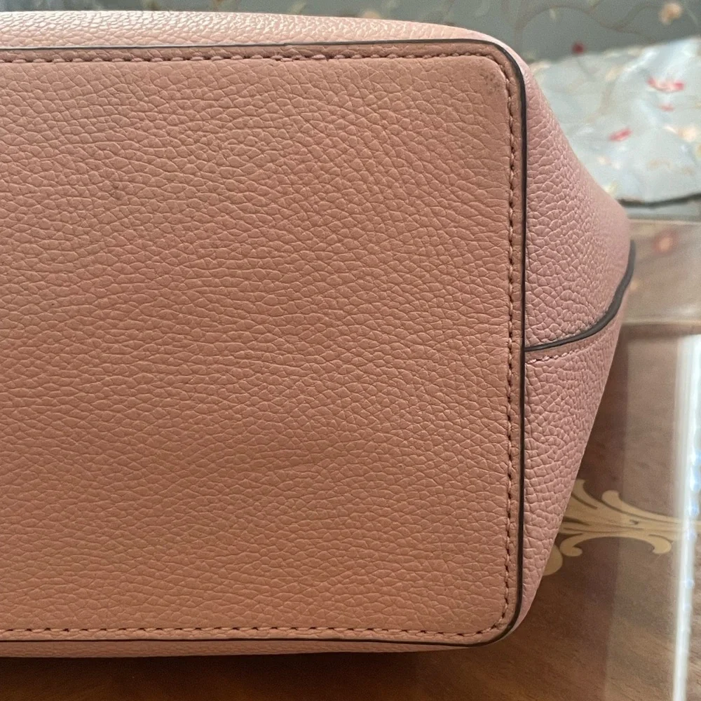 VGC Michael Kors Bag Karson Pastel Pink Leather Large Tote